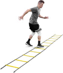 MJ Sports Premium Agility Speed Ladder 6 Meter - Trainingsladder - Loopladder - Behendigheidsladder - Springen - Rennen - Snelheid - Coördinatie - Balans - Evenwicht - Oefeningen - Atletiek - Voetbal - Voetbaltraining
