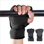 MJ Sports Premium Grip Gloves Size M (2 Stuks) - Fitness Handschoenen Set Maat M - Griphandschoenen Zwart Heren & Dames - Krachttraining - Crossfit - Compound - Barbells - Dumbbells - Sport Handschoenen - Wrist Wraps - Powerlifting