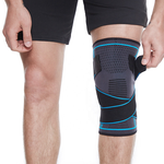 MJ Sports Premium Knee Sleeves Set 2 stuks Maat M - Verstelbare Kniebrace - Kniebandage - Sport - Compressie - Crossfit - Ondersteuning - Steunverband - Krachttraining - Meniscus - Kruisband