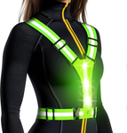 Hardloopvest met verlichting
