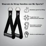 Strap handles