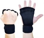 MJ Sports Premium Grip Gloves Size L  (2 Stuks) - Fitness Handschoenen Set Maat L - Griphandschoenen Zwart Heren & Dames - Krachttraining - Crossfit - Compound - Barbells - Dumbbells - Sport Handschoenen - Wrist Wraps - Powerlifting