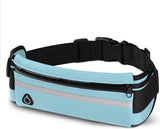 MJ Sports Heuptas - Waist Bag - Hardlopen - Hardloopriem - Telefoonhouder - Running Belt - Unisex - Blauw - One Size