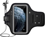 MJ Sports Premium Waterdichte Neopreen Armband Hardloop Telefoonhouder - Geschikt voor Apple Iphone, Samsung, Xiaomi, Huawei etc - Sportarmband - Mobiele Sportband - Verstelbaar - Outdoor Running - voor elk Model Passend