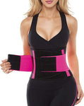 MJ Sports Waist trainer - Zweetband buik - Buikband - Waist shaper - Afslankband - Sauna belt - Ab trainer - Sixpack trainer - Buiktrainer - Afslankriem - Sauna band - Buikgordel - Afslankgordel buik - Afslankgordel band - Afvallen - Roze