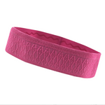 MJ Sports Premium Zweet Absorberende Haarband Dames en Heren Roze - Hoofdband - Sporthaarband - Fitness - Hardlopen - Wandelen - Antislip - Dun