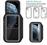 MJ Sports Premium Waterdichte Neopreen Armband Hardloop Telefoonhouder - Geschikt voor Apple Iphone, Samsung, Xiaomi, Huawei etc - Sportarmband - Mobiele Sportband - Verstelbaar - Outdoor Running - voor elk Model Passend