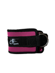MJ Sports Premium Ankle Straps Inclusief 2 Karabijnhaken - Enkelband - Ankle Cuff Strap - Kabelmachine - Fitness - 2 Stuks - Roze